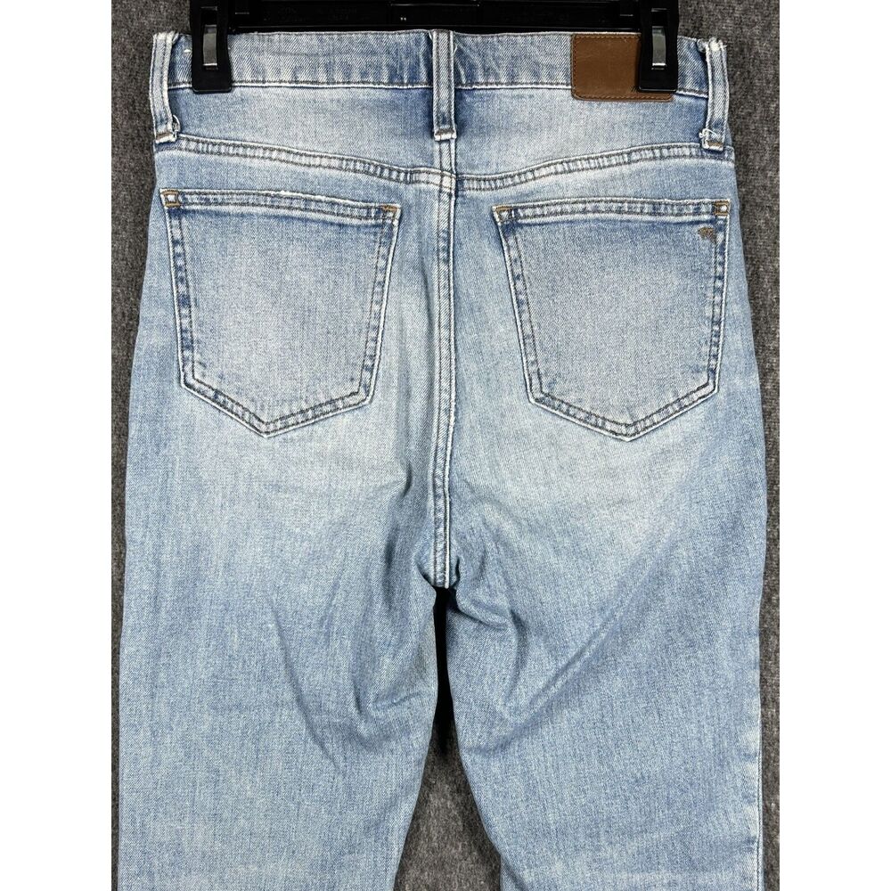 Madewell Slim Demi-Boot Jeans Light Wash Size 25 High Rise - Picture 12 of 13